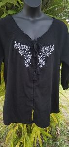 Cato Woman peasant blouse